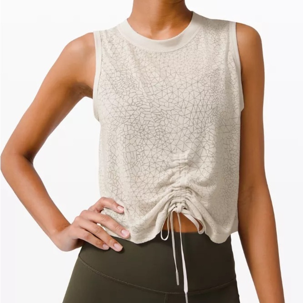 Lululemon Ruched Crop Top